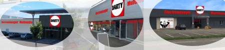 Les magasins franchisés Darty