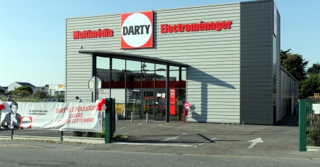 Un magasin Darty franchise