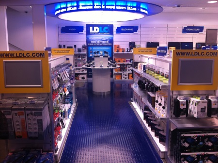 le magasin pilote de la franchise LDLC