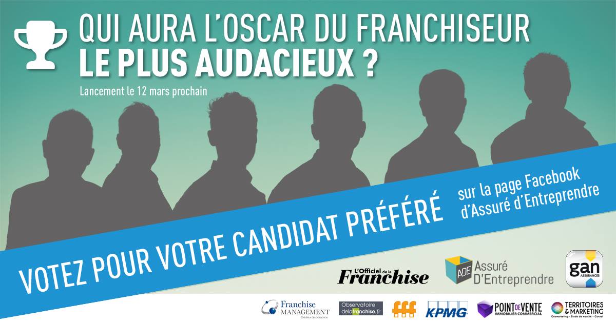 Concours du Franchiseur le plus audacieux - Franchise Management partenaire