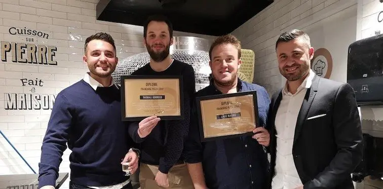 Des nouveaux franchisés PIZZA COSY, fraîchement diplômés