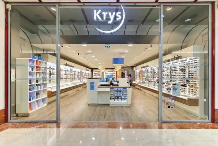 un magasin krys, une coopérative de commerçants détaillants